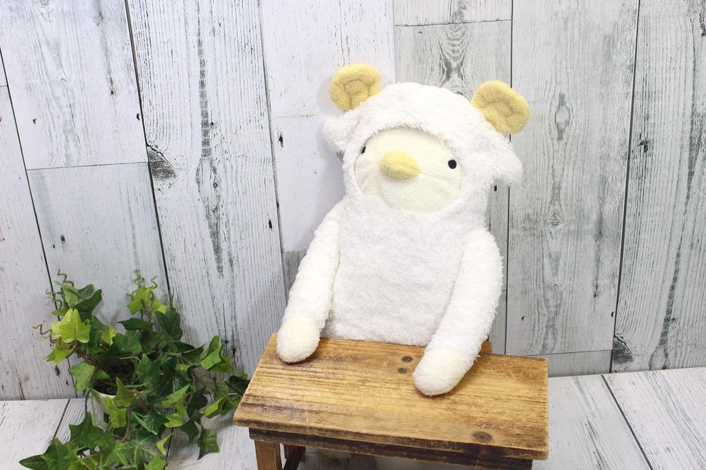 Плюшевая игрушка Shinada Fumofumo-san в костюме Фуфу L (Кокекокко) FMFS-198K