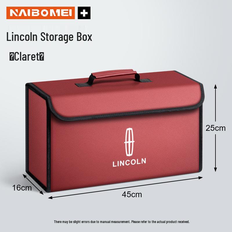 Органайзер-коробка для хранения в багажник автомобиля Lincoln Aviator/MKC/MKZ/Navigator