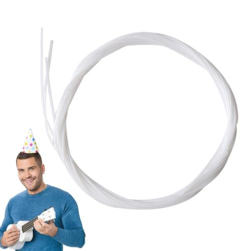 Ukulele String Set | Set of 4 Tenor and Soprano Ukulele Strings, Nylon Ukulele Strings for Beginners, Easy On the Fingers, Sweet Tone for Standard Uku