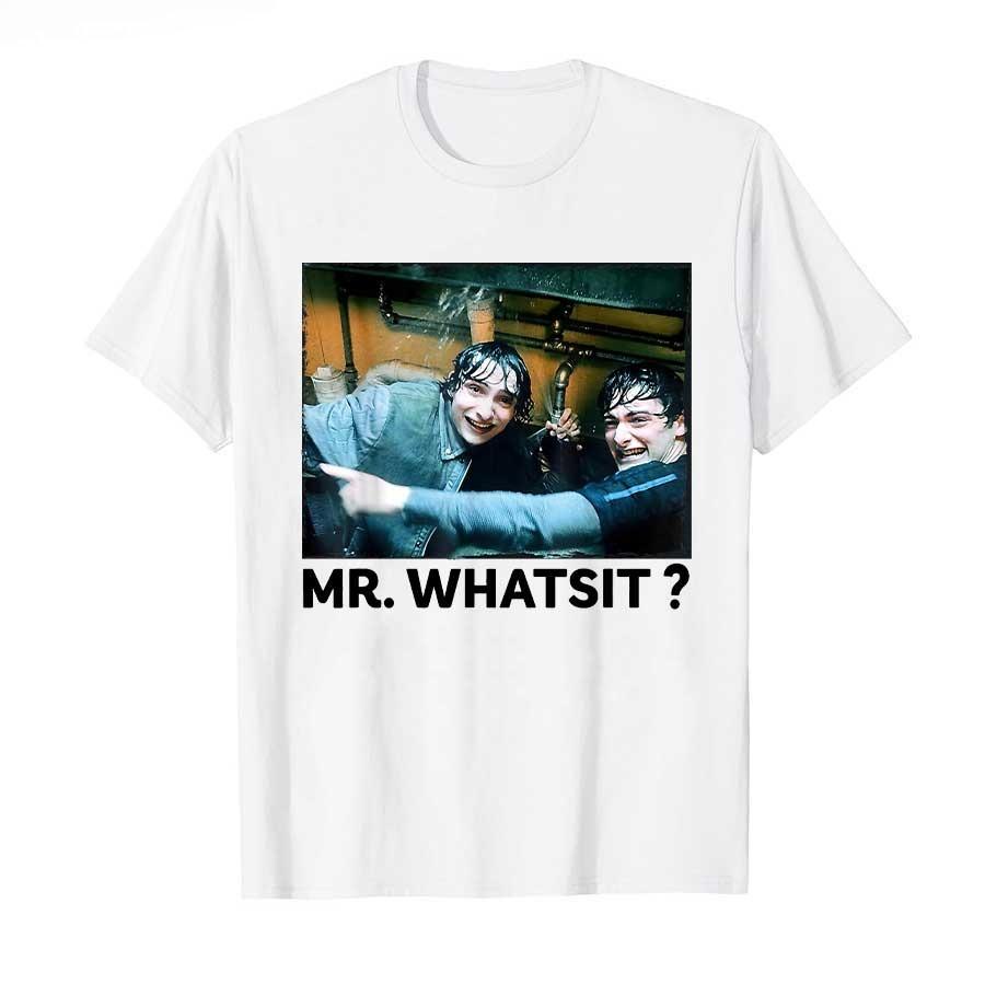 2026 Mr Whatsit Funny Quote Tshirt For Unisex Women Cotton T Shirts Short Sleeve Nideyif Tops