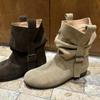 Версия из коровьей кожи 2025 осень и зима натуральная кожа ретро ниша полусапоги мартин женские сапоги западная мода на меху короткие сапоги