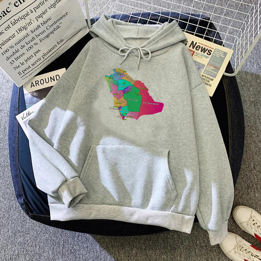 Худи в корейском стиле Футболка с капюшоном в стиле аниме Готические толстовки Королевство Саудовская Аравия Анимация Повседневный Спортивный стиль Классический Простой