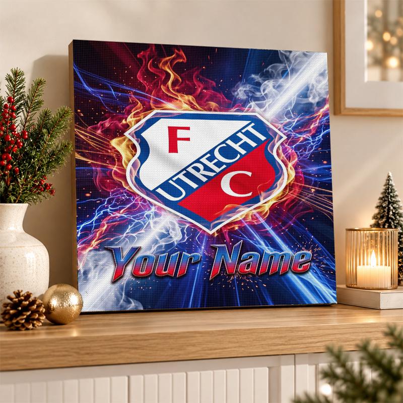 FC Utrecht Custom Name Text 5D Diamond Painting Kit DIY Full Drill Diamond Art Decoration
