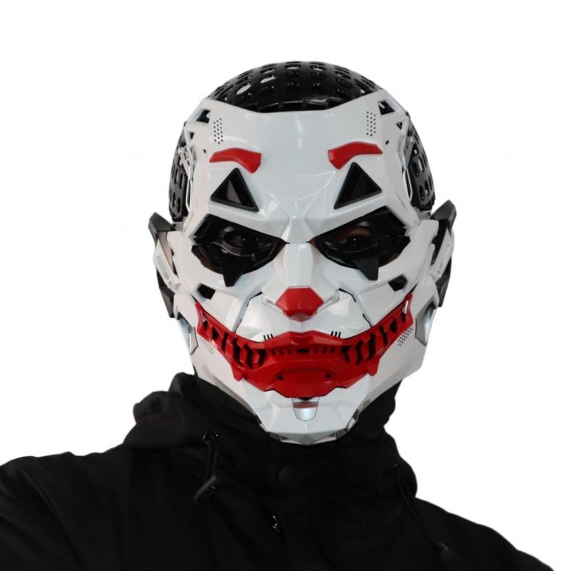 Cyberpunk Clown Mask Halloween Cosplay Costume Prop Role-playing Photo Shoot
