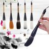 Bamboo Shaft Stationery Oil Painting Brush Pen Paint Brush Goat Hair Calligraphy Brush