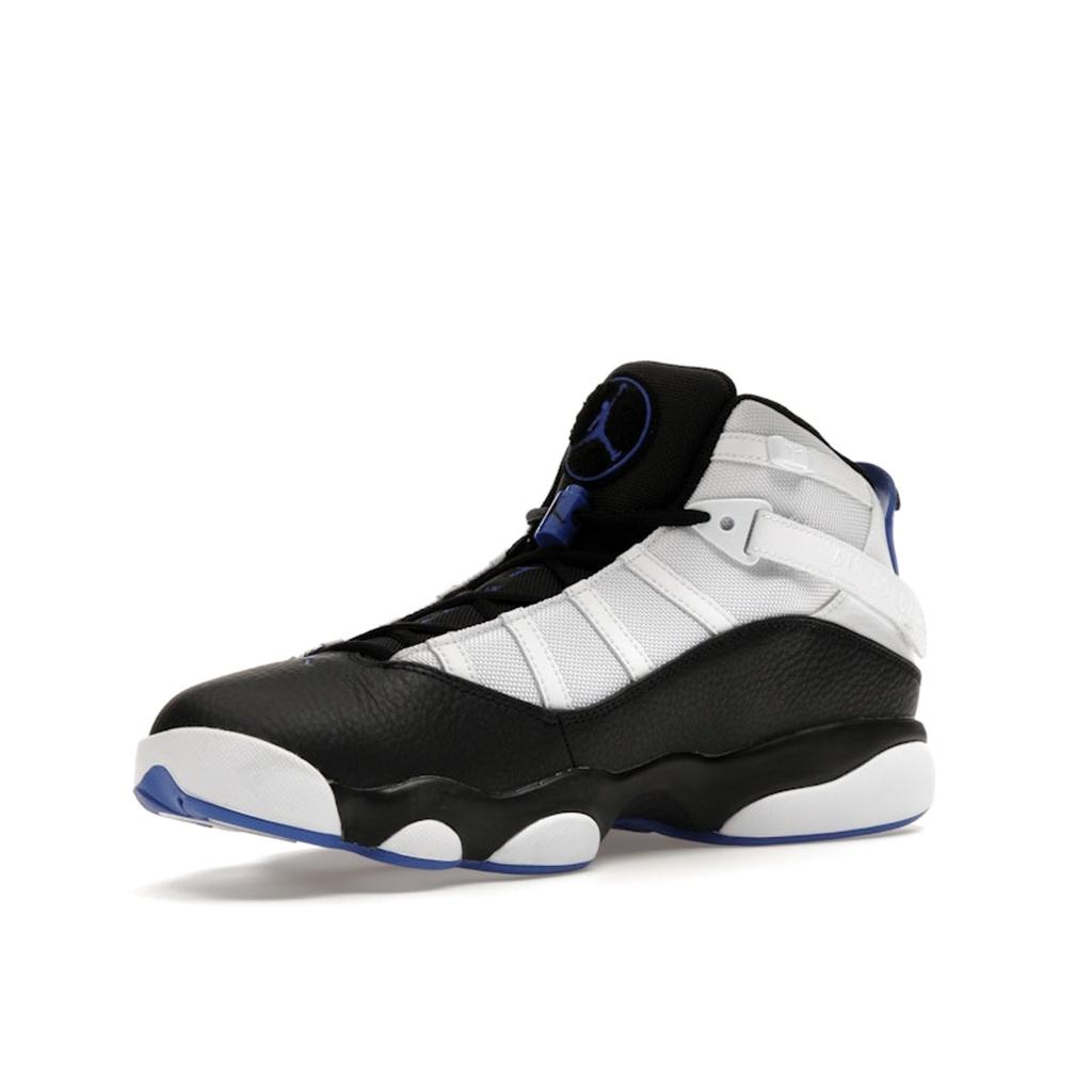 Air Jordan 6 Rings Game Royal Men Sneakers White Black 322992-142