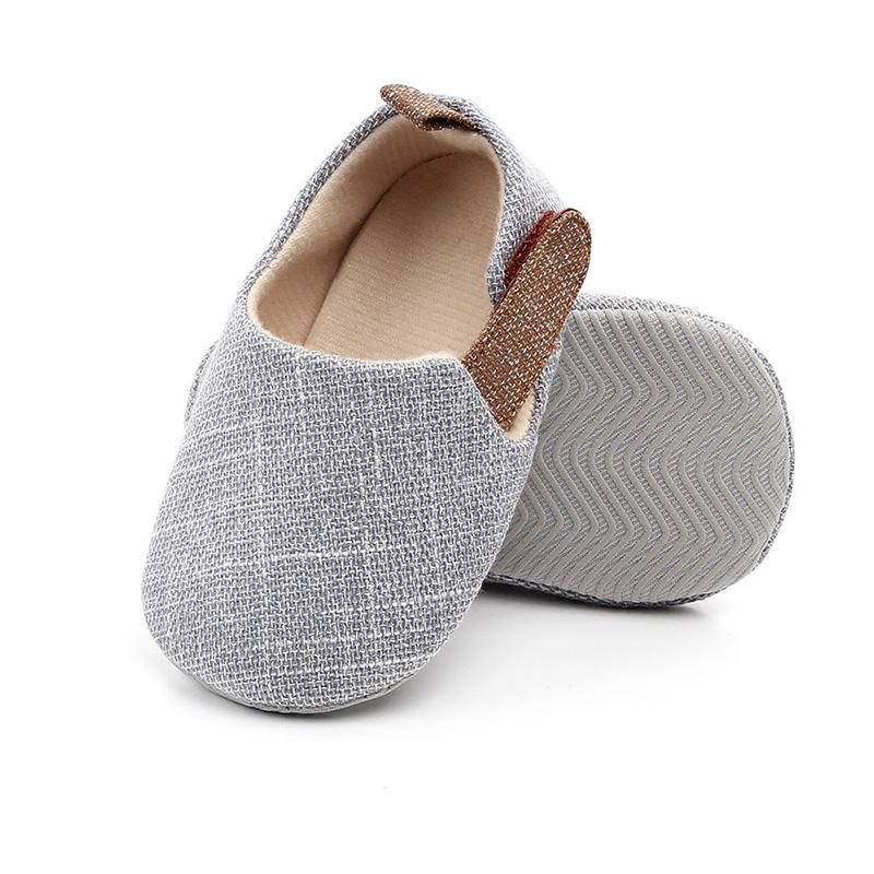 New Baby Boy Shoes First Walkers Spring Summer Soft Cotton Non-slip Toddler Shoes For Boys Girl Solid Color Infant Casual Shoes