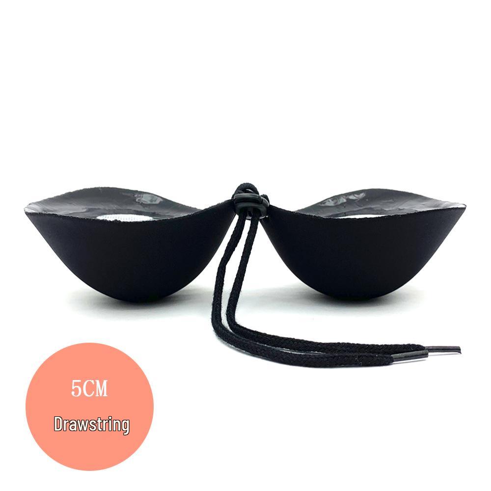 Silicone Invisible Bra: 5CM Thick Breast Enhancer Stickers for a Fuller Look—Ideal for Brides & Wedding Dresses