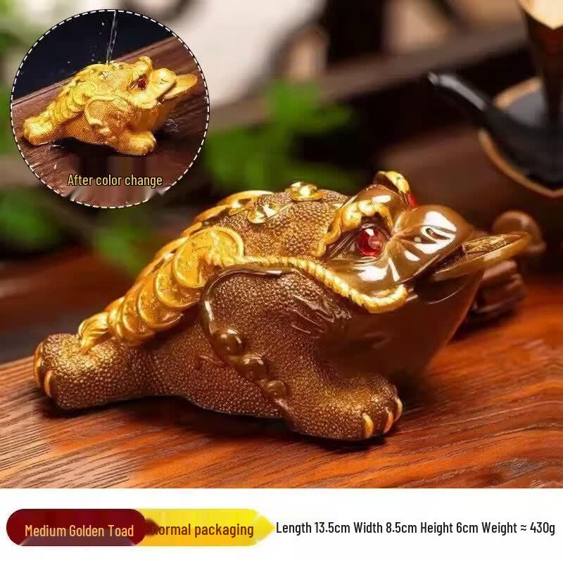 Смоляная чайная фигурка, меняющая цвет