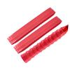 RENEWREVITAL Tennis and Badminton Grip Set of Perforated and Red for Racquets Tape, 2, Textured, Shock-Absorbing, Breathable, Wet-Type, (Yellow Dots),