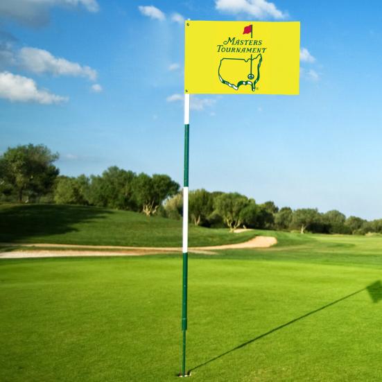 Флаг для турнира по гольфу Отличный профессиональный 3x5 футов Зеленый флаг для гольфа Флаг для турнира по гольфу Зеленый флаг Аксессуары для гольфа