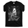 Men'S Funny UFO Alien Cow & Cat Taking Selfie Graphic T-Shirt - Black Retro Sci-Fi Novelty Tee with Flying Saucer & Farm Animal Design, Cat Ufo, Ufo