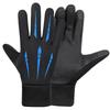 Cycling Gloves Men Winter Warm Fleece-lined Touch Screen Leak Two Finger Driving Non-Slip Windproof Sports Fishing Gloves