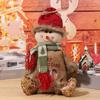 Вместительные рождественские подарочные мешки Санта Снеговик Мешочки Большой размер