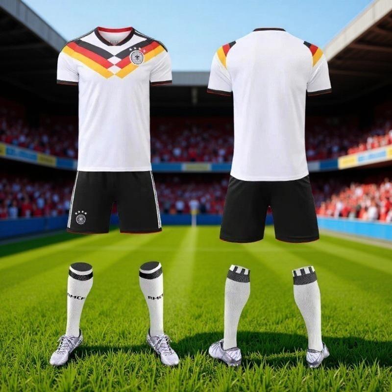 Аргентина футболка Чемпионат мира Германия Мексика футбольная футболка Месси мужской и женский одинаковый игровой тренировочный костюм