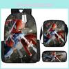 Cartoon Backpack Printed Schoolbag Shoulder Bag Pencil Bag