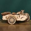 3D деревянный пазл в виде гидроцикла: Самодельная развивающая игрушка и украшение.