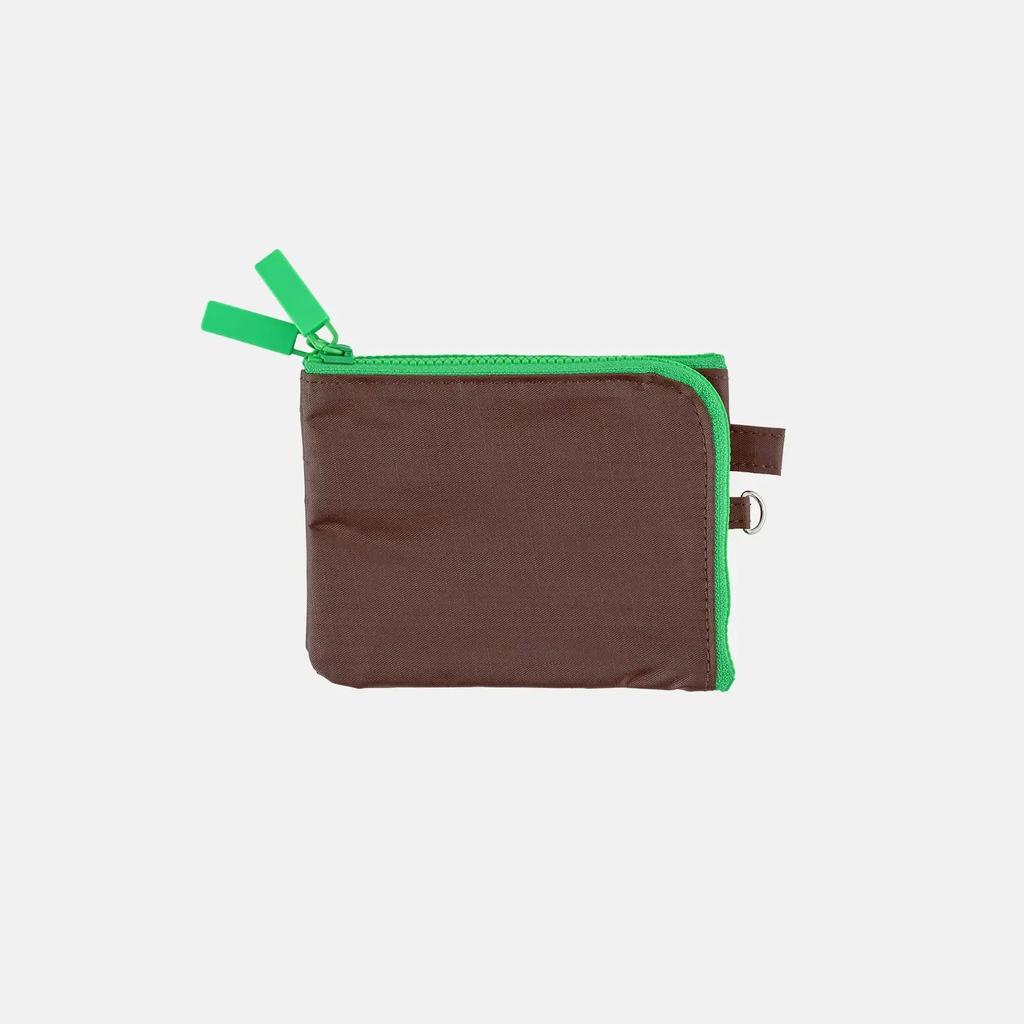 Хобоничи Боб Foundation Hoppin Pouch Плоский Коричневый с Мини-Японией