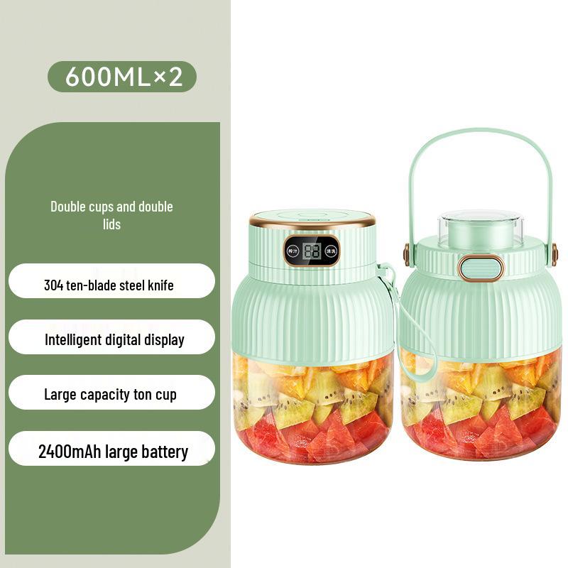 Портативный стакан-соковыжималка Ton Ton большой вместимости для свежих фруктов и дробленого льда