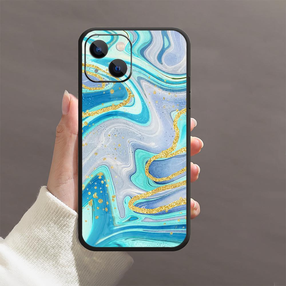 Эстетический чехол для телефона с мраморным узором для iPhone Samsung Galaxy Redmi Xiaomi Oppo OnePlus Note SA 7 8 9 10 11 12 13 14 20 21 22 23 53 54 Pro Ultra