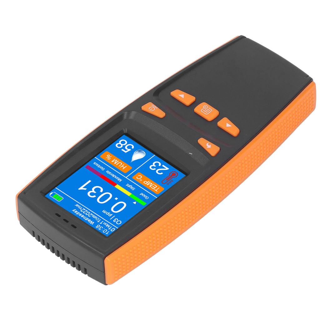 Ozone Meter Detector Handheld LCD Display 320 X 240 USB Charging Multifunctional Portable Ozone Analyzer