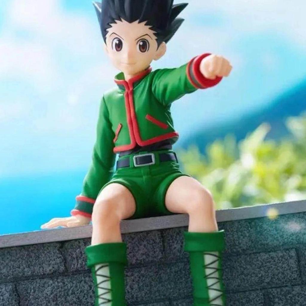 Аниме Hunter x Hunter Фигурка-стоппер для лапши, Killua Zoldyck & Gon Freecss, Модель для украшения рабочего стола, Высокое качество