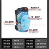 Kids Skateboarding Roller Skating Safety Gear Set With Helmet Knee Elbow Wrist Guards Boys Girls
