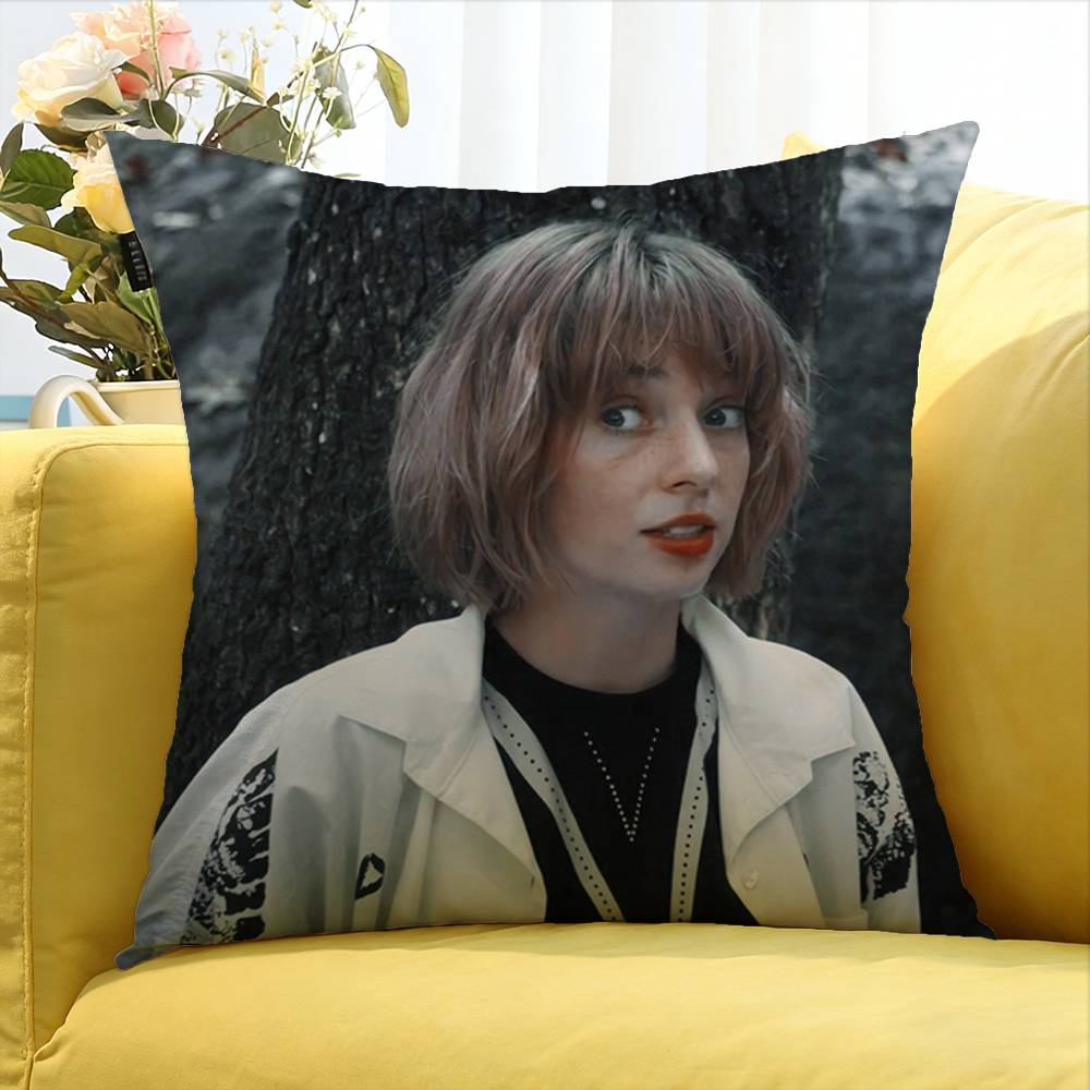 For Maya Hawke Various Sizes Square Pillow Case For Car Home Bedchamber Decor