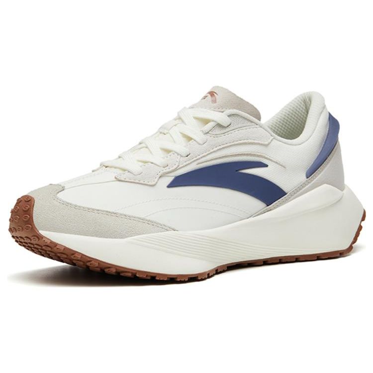 Anta Life Series Ice Sugar 3 амортизирующие нескользящие износостойкие низкие спортивные повседневные туфли мужские туфли белые серые синие 912328856-1