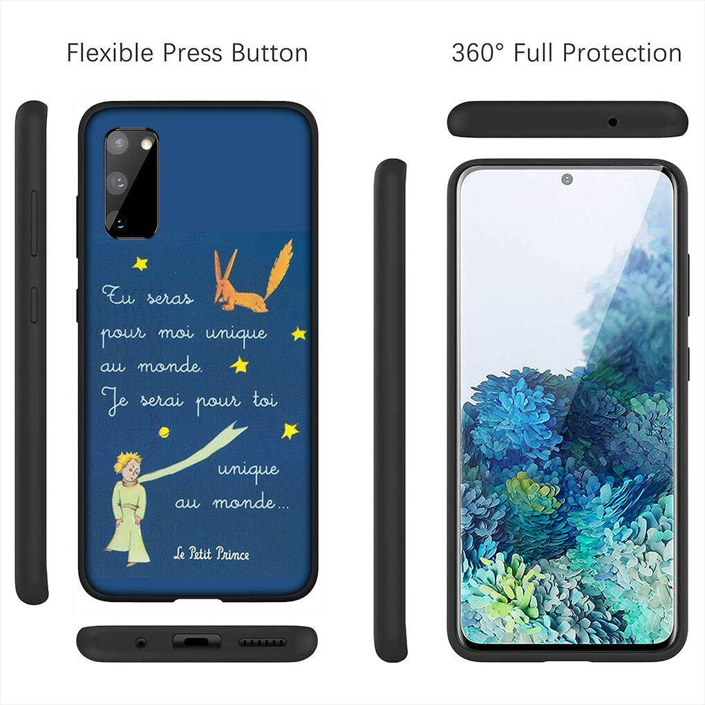 Чехол для iPhone 17 16 15 Xiaomi Poco Redmi Note 14 13 12 11 Pro Max 9 16e Samsung Galaxy S25 S24 S23 OPPO Huawei Мультяшный Маленький принц Чехол для телефона