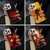 Чехол для телефона O-P-M-One-Punch-Man Для iPhone 17 Air 16 15 14 13 12 11 Pro Max Белый Серебристый Жесткий Чехол
