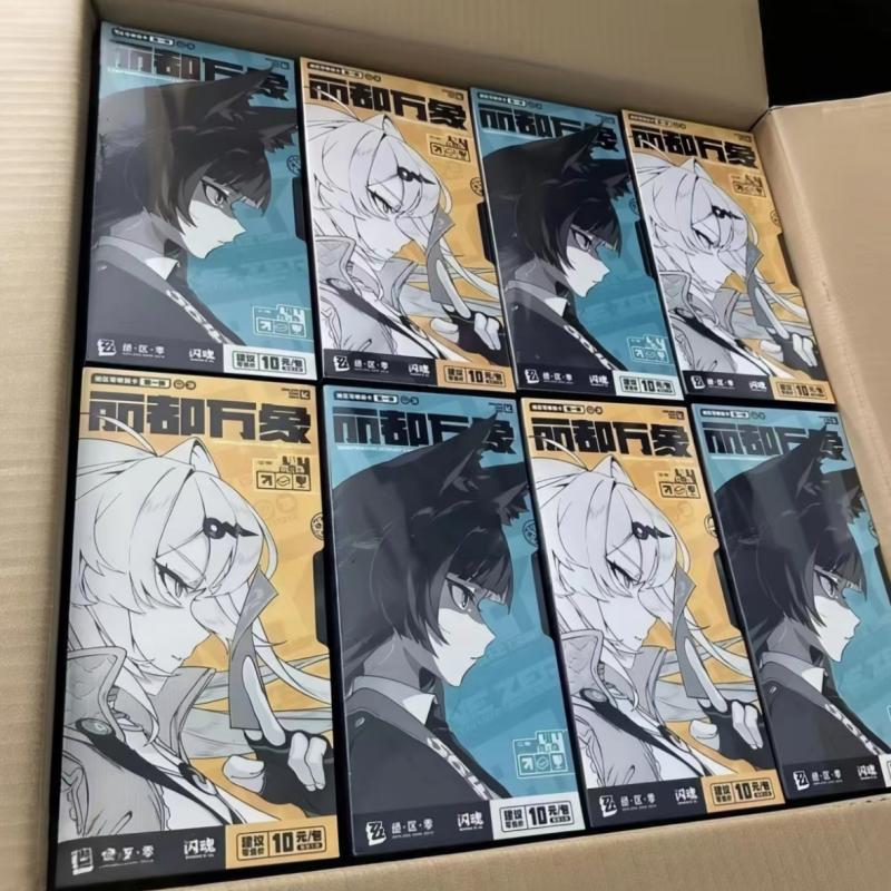 Zenless Zone Zero Shining Soul Коллаборация Первая серия Лиду Ваньсян Фирменные Аниме Персонажи Коллекционные Торговые Карточки
