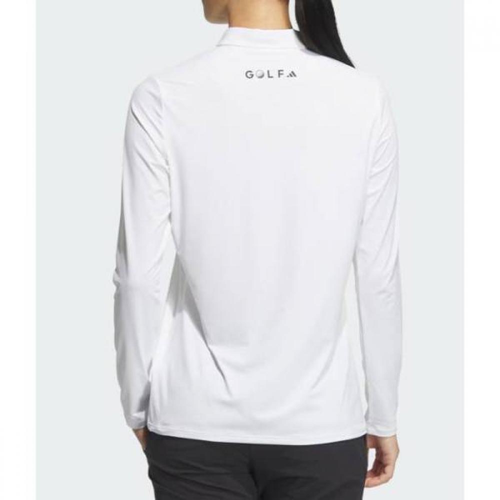 Adidas Golf Women S Long Sleeve Polo Jf4618