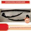 2058852500 & 2058852600: Mercedes-Benz C200 Front Bumper Trim Strips, Black, Left & Right.