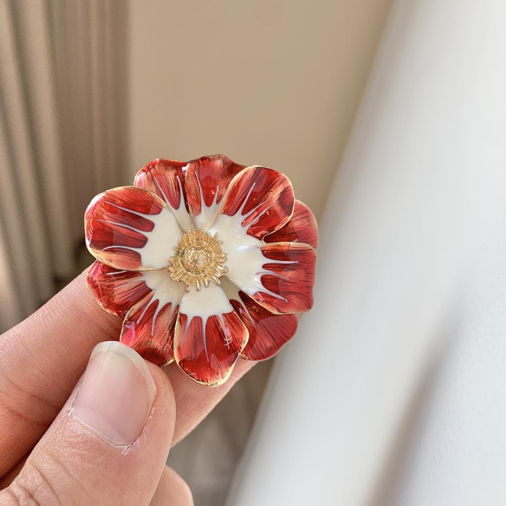 Senior Brooches Flower Leaf Brooch Pins for Women Suit Pendant Fashion Brooches Jewelry