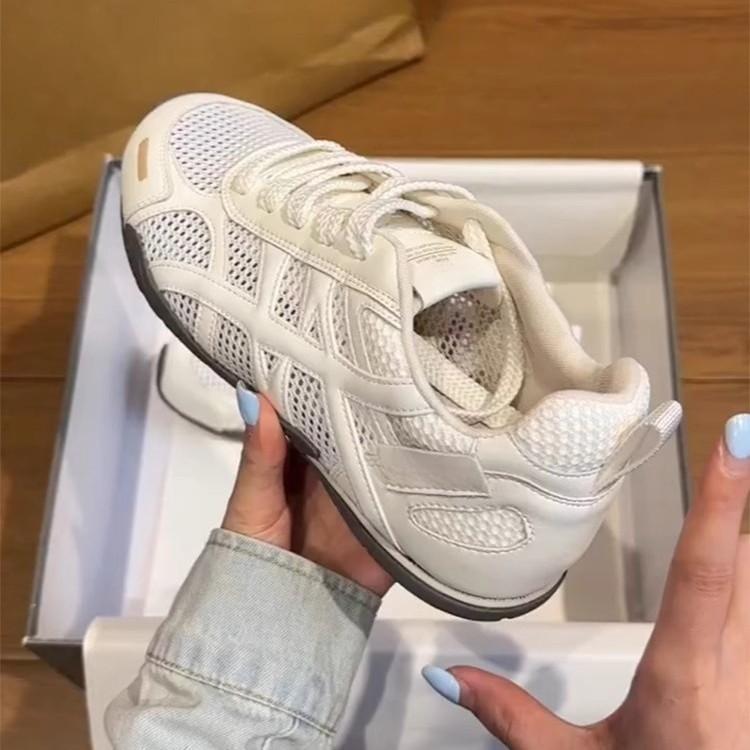 Shoes Women's Summer Thin-soled Casual Sports Shoes 2025 New Fashion Versatile Mesh Breathable German Training Shoes Women's Shoes