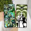 Чехол One Piece Зеленый Зоро для Xiaomi Poco C75 F3 C50 C71 C61 M3 M4 M7 Pro M5 F1 C40 X3 X4 X5 X7 Pro Черный Мягкая Крышка Телефона