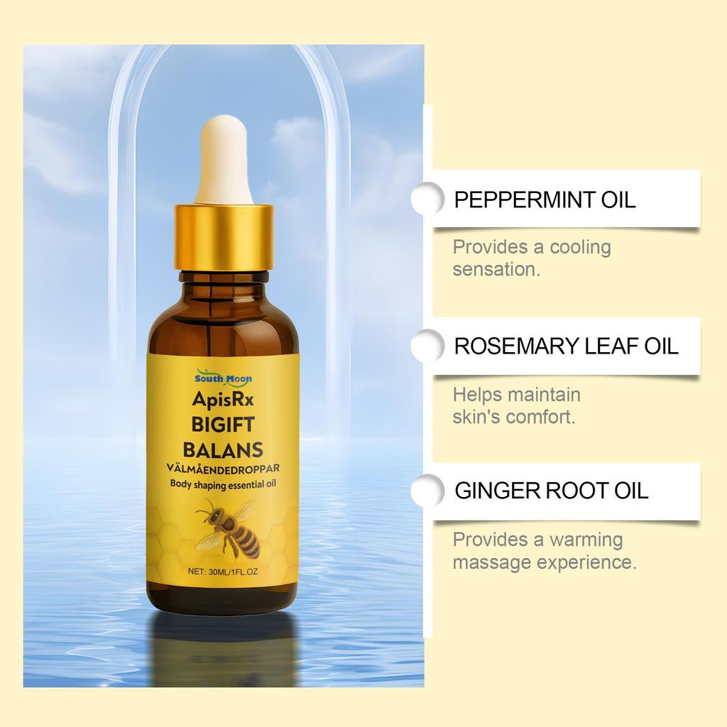 Bee Venom Slimming Body Contouring Oil Slimming Body Contouring Oil for Tightening Skin and Curves