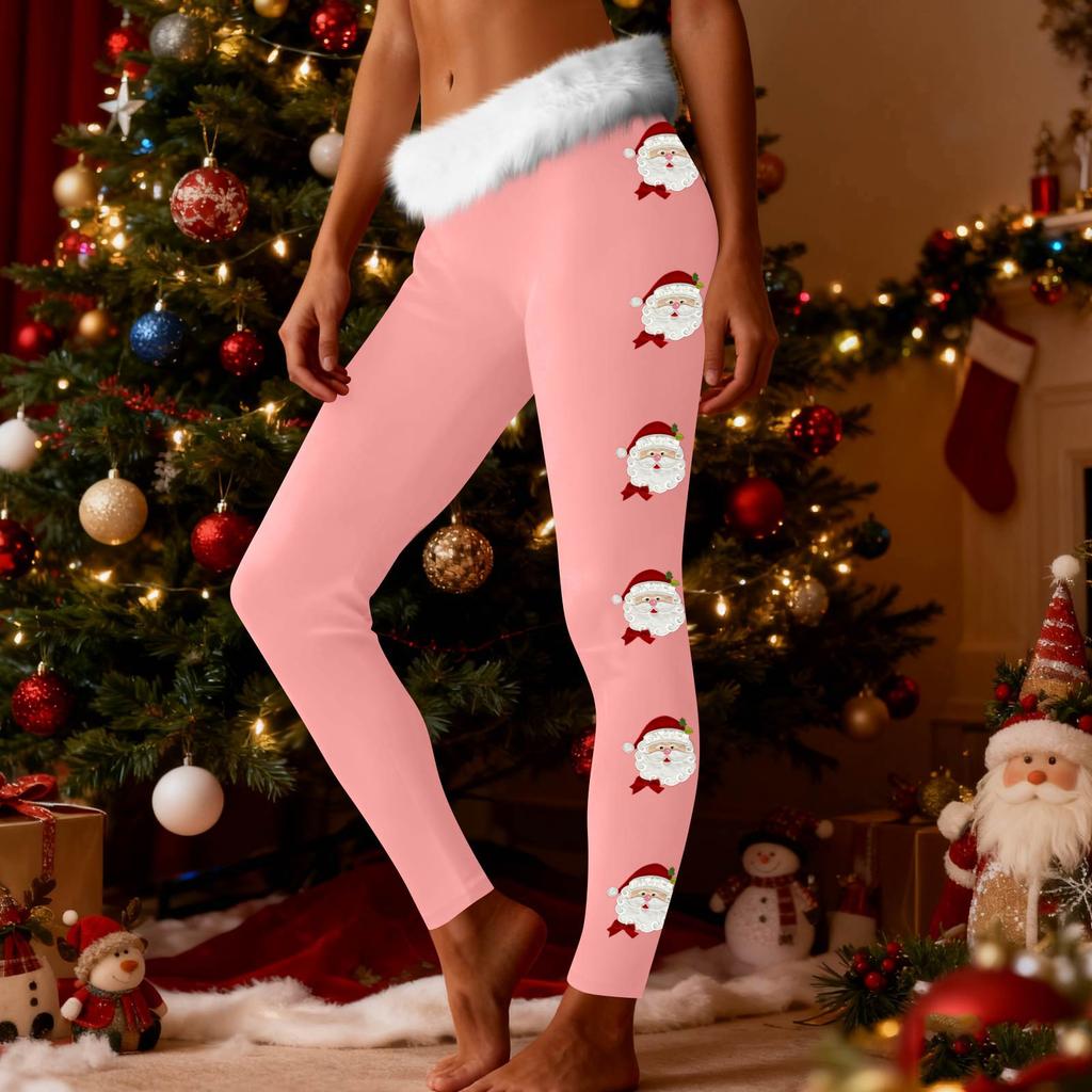 Женские модные повседневные флисовые брюки прямого кроя с лоскутным принтом