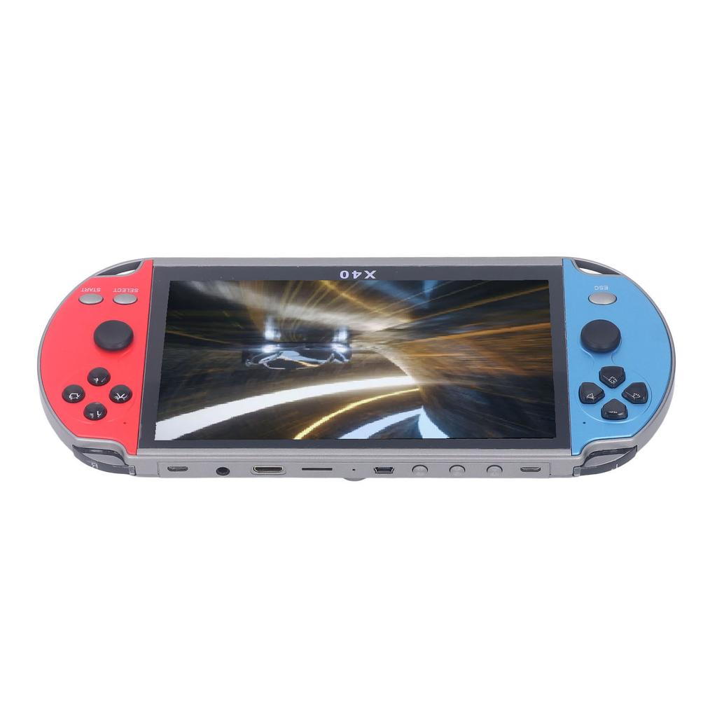 7,1-дюймовая портативная игровая консоль с HD-выходом, 16 ГБ, двойным джойстиком, 3000 мАч, перезаряжаемая портативная видеоигра