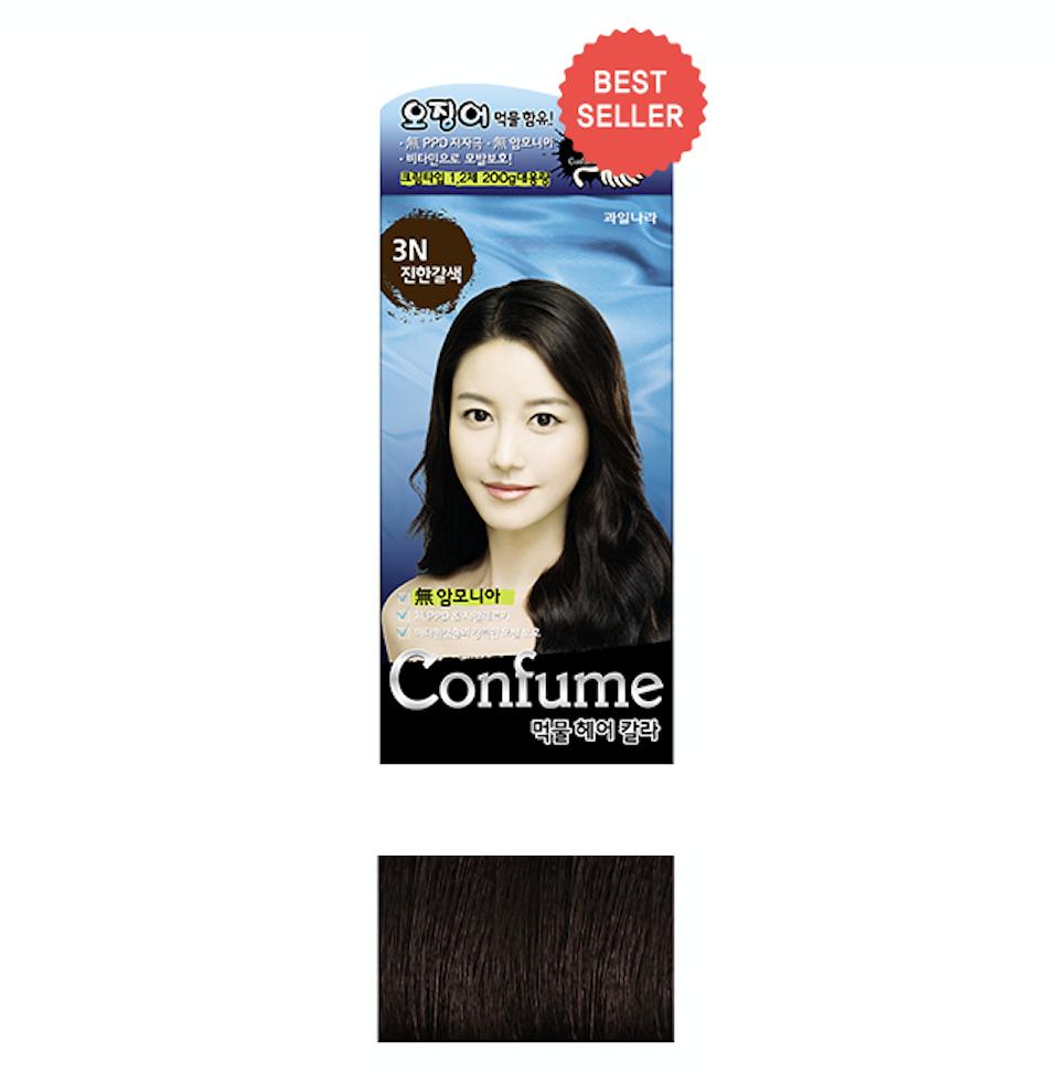 Фруктовая краска для волос Nara Confume Squid Ink(Краситель) - 8Colors