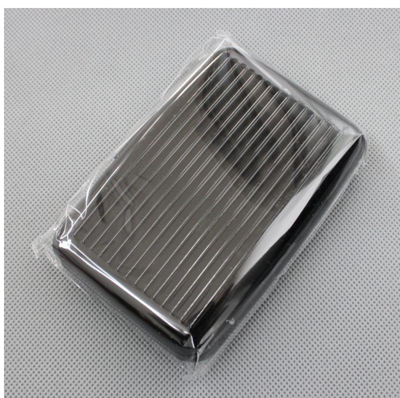 Wallet Credit Card Holder Aluminum Case Protect Scanning
