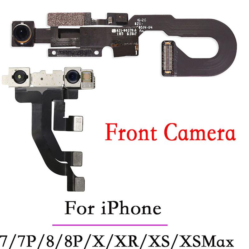 Для iPhone 7 7P 8 Plus Модуль передней камеры с датчиком приближения, освещенности, Face ID Шлейф Для iPhone X XR XS XSMax