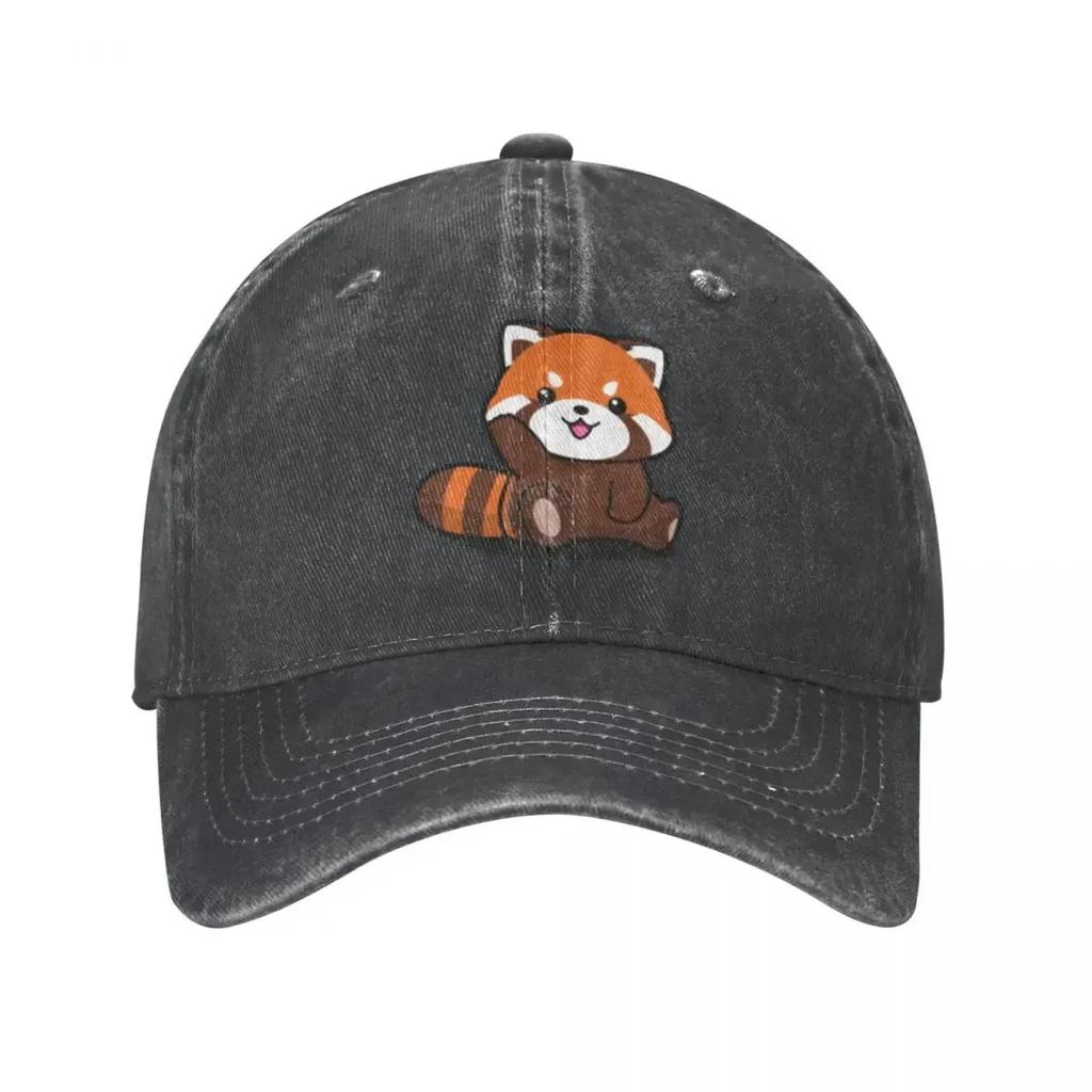 Too Cute Red Panda A Baseball Cap
