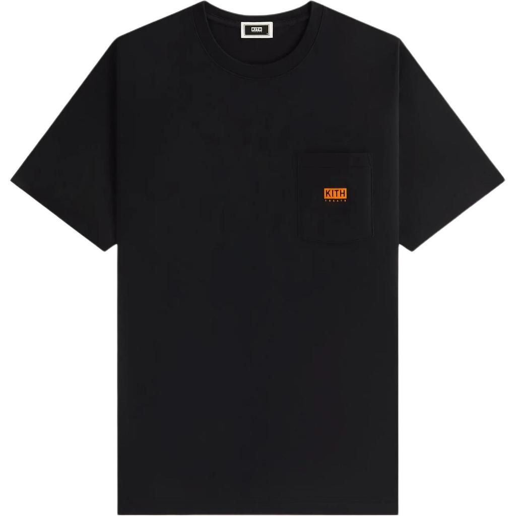 Kith Treats Pumpkin Pie Pocket Tee Black Unisex Tops KHT030190-001