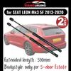 2pcs Rear Tailgate Damper for SEAT LEON Mk3 5F 5-door Estate 2013- 590mm WITH SPRING Trunk Boot Gas Charged Gas Struts Lift