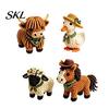 Detailed Beading Tutorial Tiny 3D Beaded Animal Kit, Cute DIY Kit with Colorful Beads and Craft With And Thread Instructions, 4 Designs Handmade