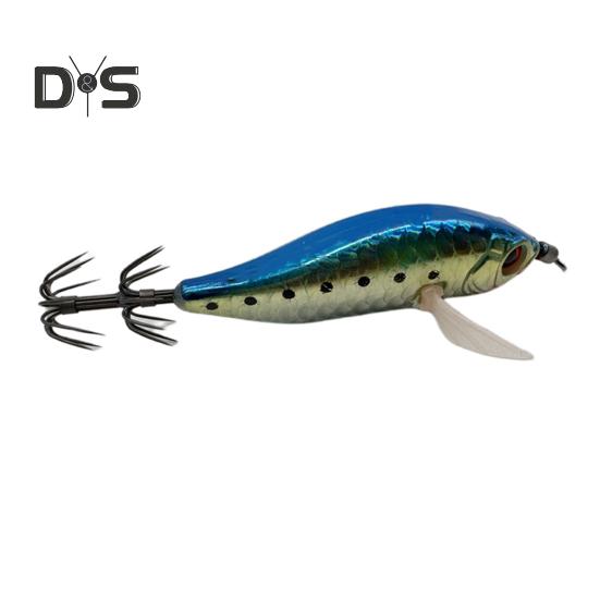 Fishing Lure Bait Sharp Hook Realistic Design Bright Color Fishing Tackle with Barbs Colorful Fishing Lure Kit