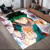 Коврик для пола My Hero Academia Midoriya Collection, противоскользящий, прямоугольный ковер для спальни и игровой зоны