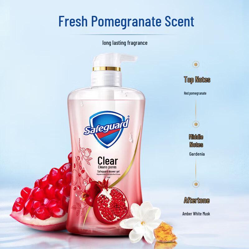 Safeguard Red Pomegranate Shower Gel